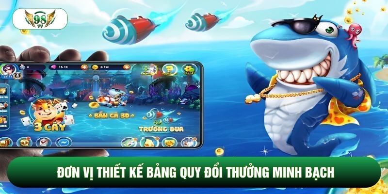 Đơn vị thiết kế bảng quy đổi thưởng minh bạch